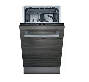 Fuldt integrerbar opvaskemaskine 45 cm varioHinge - justerbar låge - Siemens iQ300 - SR73HX76ME